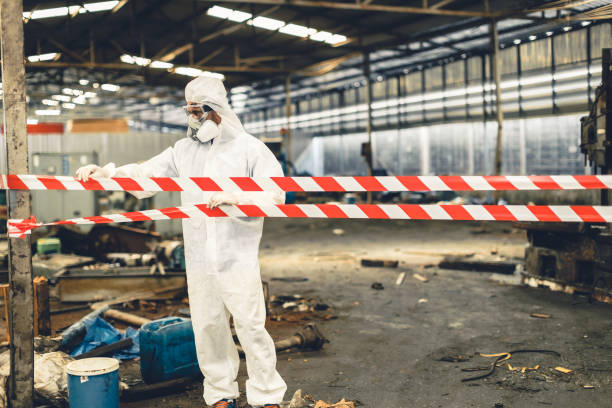 Professional Hoarding Cleanup technician working in Epworth, IA